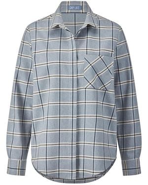 DAY.LIKE Bluse - Blau