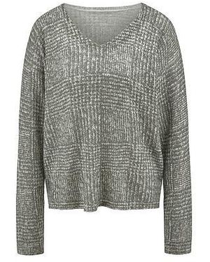 include Trui V-Hals Van - Grijs