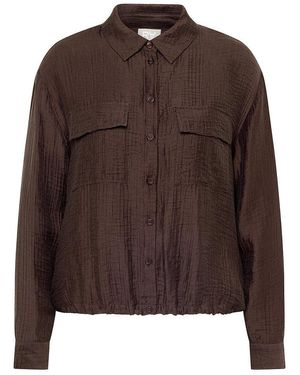Rabe Bluse, Gr. S - Braun