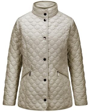 Peter Hahn Steppjacke, Gr. S - Grau