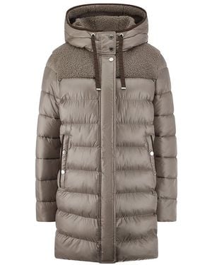 Fuchs & Schmitt Long-Steppjacke - Grau