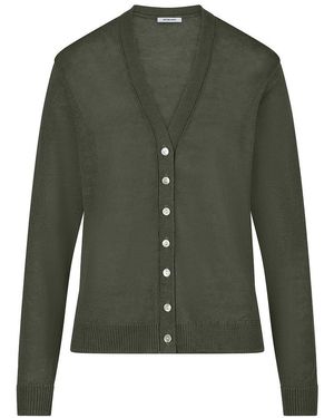 Peter Hahn Strickjacke - Grün