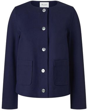 Maerz Jersey-Jacke, Gr. S - Blau