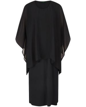 Emilia Lay Jersey-kleid - Schwarz