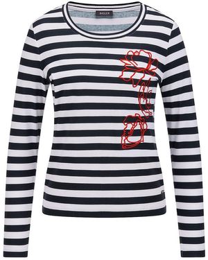 Basler Rundhals-Shirt - Blau