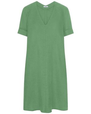 Riani Kleid V-Ausschnitt - Grün