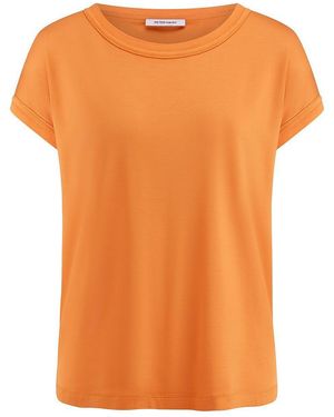 Peter Hahn Rundhals-Shirt - Orange
