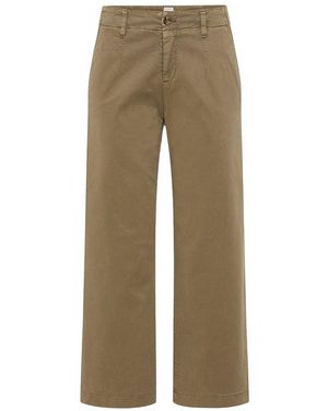 Brax Wide leg-7/8-hose - Natur