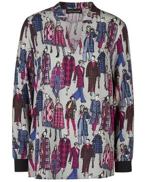 Doris Streich Bluse - Grau