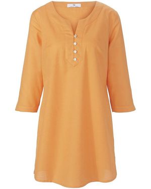 Peter Hahn Tunika Aus 100% Leinen - Orange