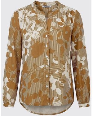 Peter Hahn Bluse 3/4-Arm - Braun