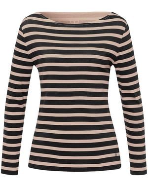 Basler Ringel-Shirt - Schwarz
