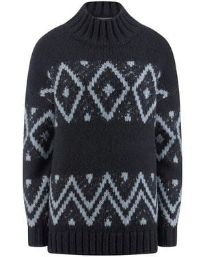 include Pullover Mit Stehkragen, Gr. S - Blau