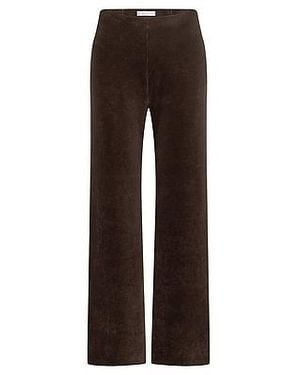RAFFAELLO ROSSI Wide Fit-Jersey Cordbroek Van - Bruin
