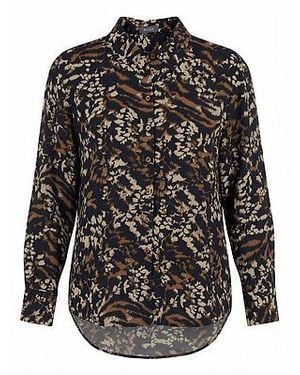 Basler Lange Blouse Van - Zwart