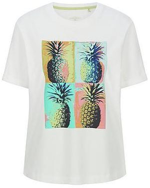 Gerry Weber Shirt Ronde Hals Van - Wit
