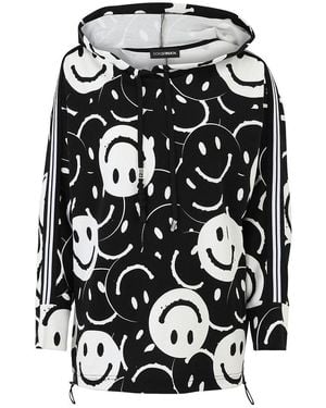 Doris Streich Long-Sweatshirt - Schwarz