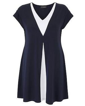 Doris Streich Lang Shirt Van - Blauw