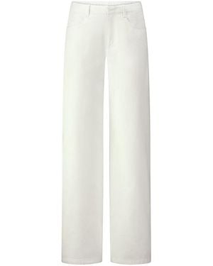 Peter Hahn Wide fit-jeans - Weiß