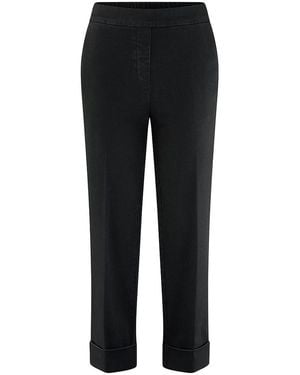 Peter Hahn Straight Fit-7/8-Jeans Van - Zwart