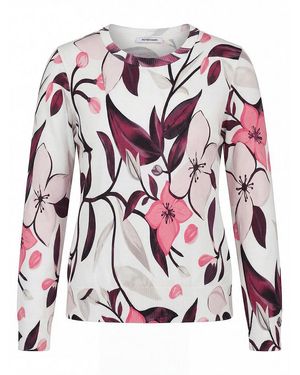 Peter Hahn Rundhals-Pullover - Pink