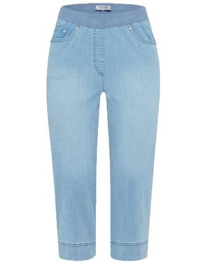 RAPHAELA by BRAX Proform Slim-Caprihose Modell Pamina Capri - Blau