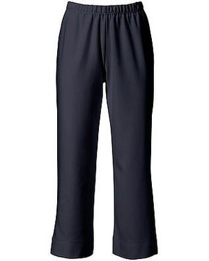 Green Cotton 7/8-Comfortbroek Ruth Van - Blauw