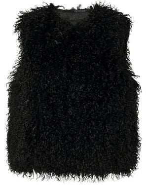 Joop! Fake fur-weste - Schwarz