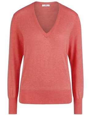 Peter Hahn V-Pullover - Pink