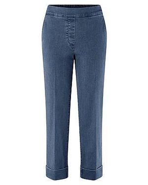 Peter Hahn Straight Fit-7/8-Jeans Van - Blauw