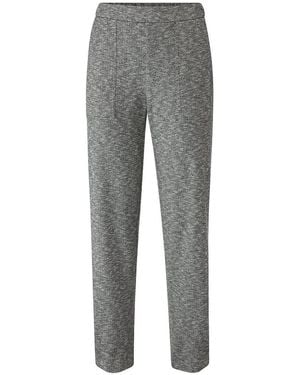 Peter Hahn Modern Fit-Jersey-Hose - Grau