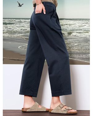 DAY.LIKE Wide Fit-7/8-Hose, Gr - Blau