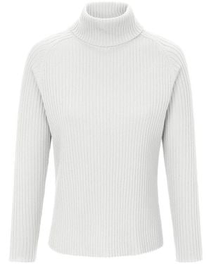 Peter Hahn Rollkragen-pullover aus 100% schurwolle-merino, , gr. 36, schurwolle - Weiß