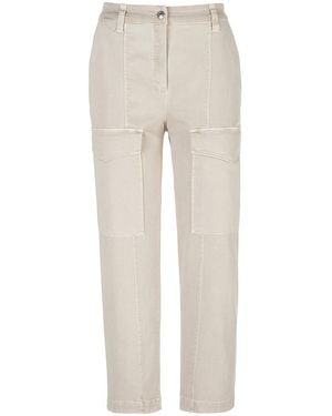 RAFFAELLO ROSSI 7/8-cargo-hose modell edessa, , gr. 44, baumwolle - Natur