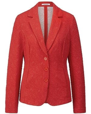Peter Hahn Jersey-blazer - Rot