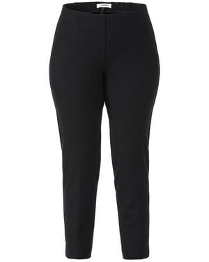 KjBRAND Knöchellange Jersey-Hose - Schwarz