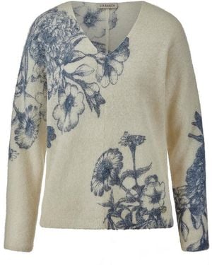 Uta Raasch V-Pullover - Mehrfarbig