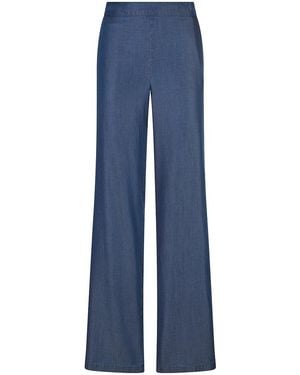 DAY.LIKE Straight Fit-Hose - Blau