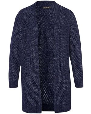 Inkadoro Long-strickjacke - Blau