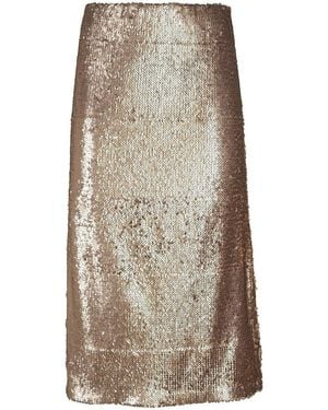 Fadenmeister Berlin Pailletten-Rock - Natur