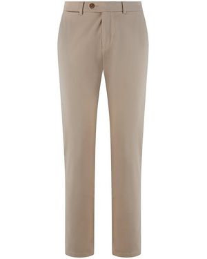 Bugatti Flatfront-Chino - Natur
