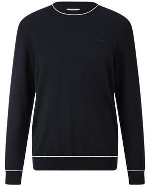 GANT Rundhals-Pullover - Blau