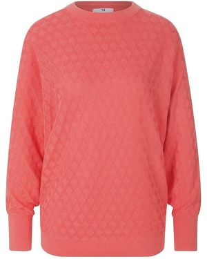 Peter Hahn Rundhals-Pullover - Pink