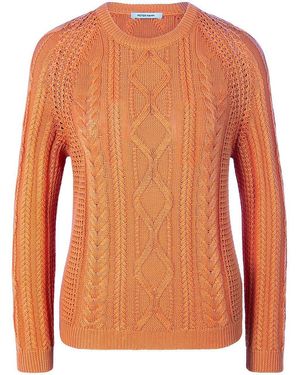 Peter Hahn Pullover Aus 100% Supima-Baumwolle - Orange