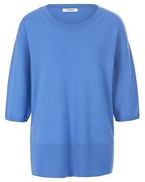 include Trui Ronde Hals En 3/4-Mouwen Van - Blauw