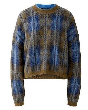 Ouí Trui Ronde Hals Van - Blauw