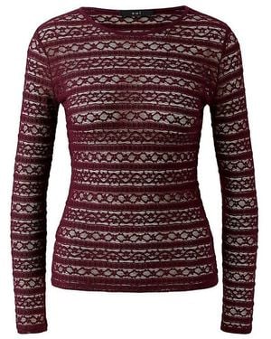 Ouí Rundhals-Shirt - Rot