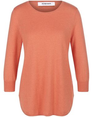 Peter Hahn Rundhals-Pullover Aus Seide Und Kaschmir - Orange