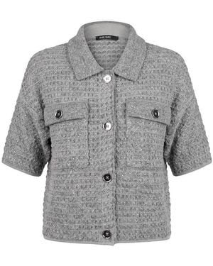 MARC AUREL Strickjacke - Grau