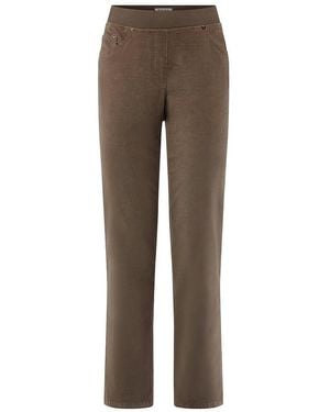 RAPHAELA by BRAX 7/8-hose modell carina cord - Braun